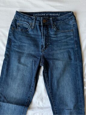 Articles of Society Women's Dark Blue Skinny Jeans